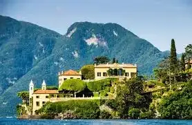 Villa Balbianello ( Como ) - 'The colors of Sunset' Tramonto a Villa Balbianello